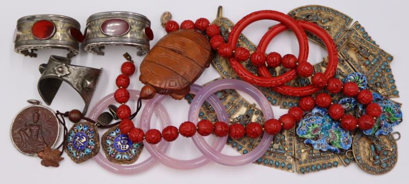 JEWELRY. COLLECTION OF ASIAN