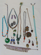 JEWELRY. COLLECTION OF ETHNIC,