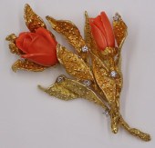 JEWELRY. DAVID WEBB 18KT GOLD,