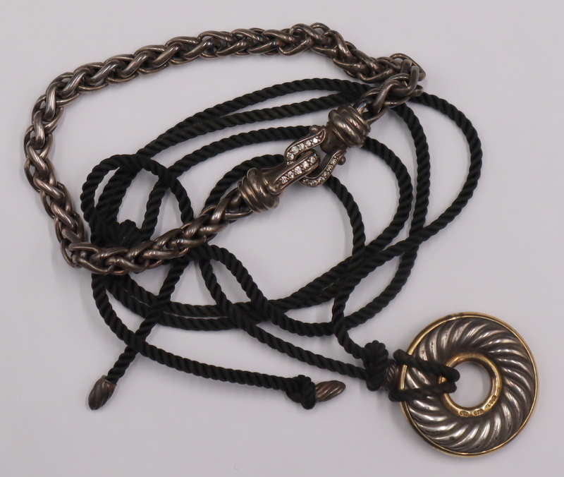 JEWELRY. DAVID YURMAN 18KT,