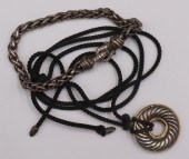 JEWELRY. DAVID YURMAN 18KT, DI