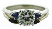 JEWELRY: DIAMOND & SAPPHIRE EN