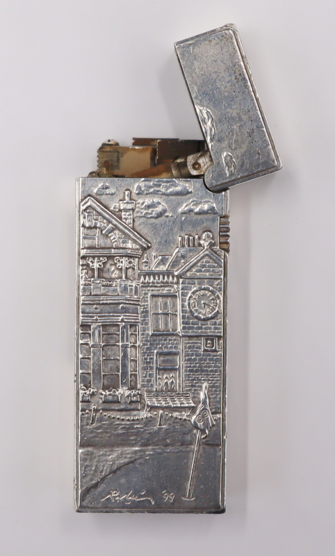 JEWELRY. DUNHILL ENGLISH SILVER ST.