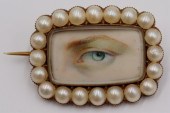 JEWELRY. EARLY 19TH C LOVER'S