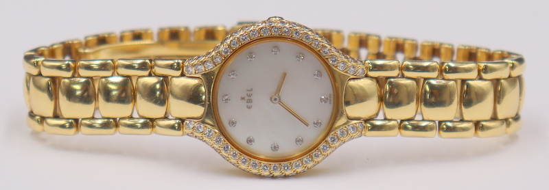 JEWELRY. EBEL BELUGA 18KT GOLD