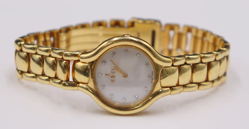 JEWELRY. EBEL BELUGA 18KT GOLD