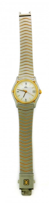 JEWELRY: EBEL STEEL AND GOLD W