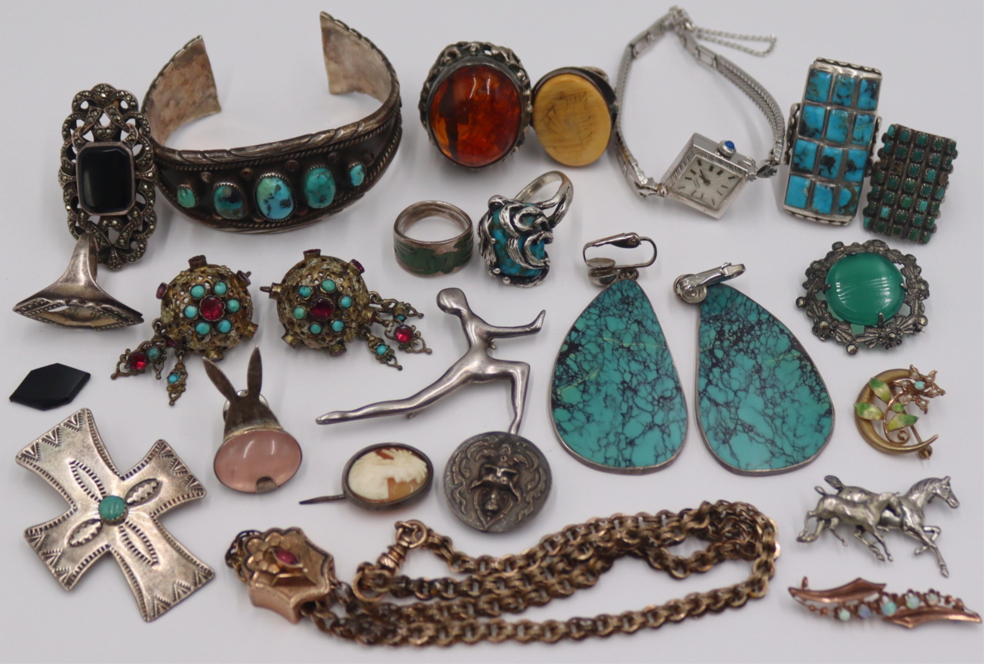JEWELRY. ECLECTIC GOLD SILVER