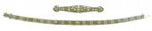 JEWELRY: EDWARDIAN DIAMOND PIN