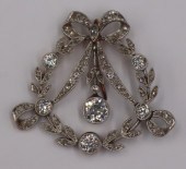 JEWELRY. EDWARDIAN PLATINUM TO