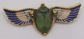 JEWELRY. EGYPTIAN REVIVAL WING