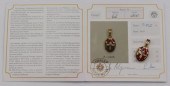 JEWELRY. FABERGE 18KT GOLD, EN