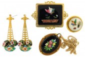 JEWELRY: FIVE PIECES, TWO PIET