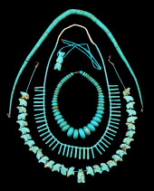 JEWELRY: FIVE SOUTHWEST TURQUO