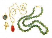 +JEWELRY: FOUR ITEMS INCLUDING