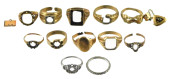 JEWELRY: FOURTEEN PIECES OF 10