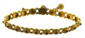 JEWELRY: GARNET BRACELET, TEST