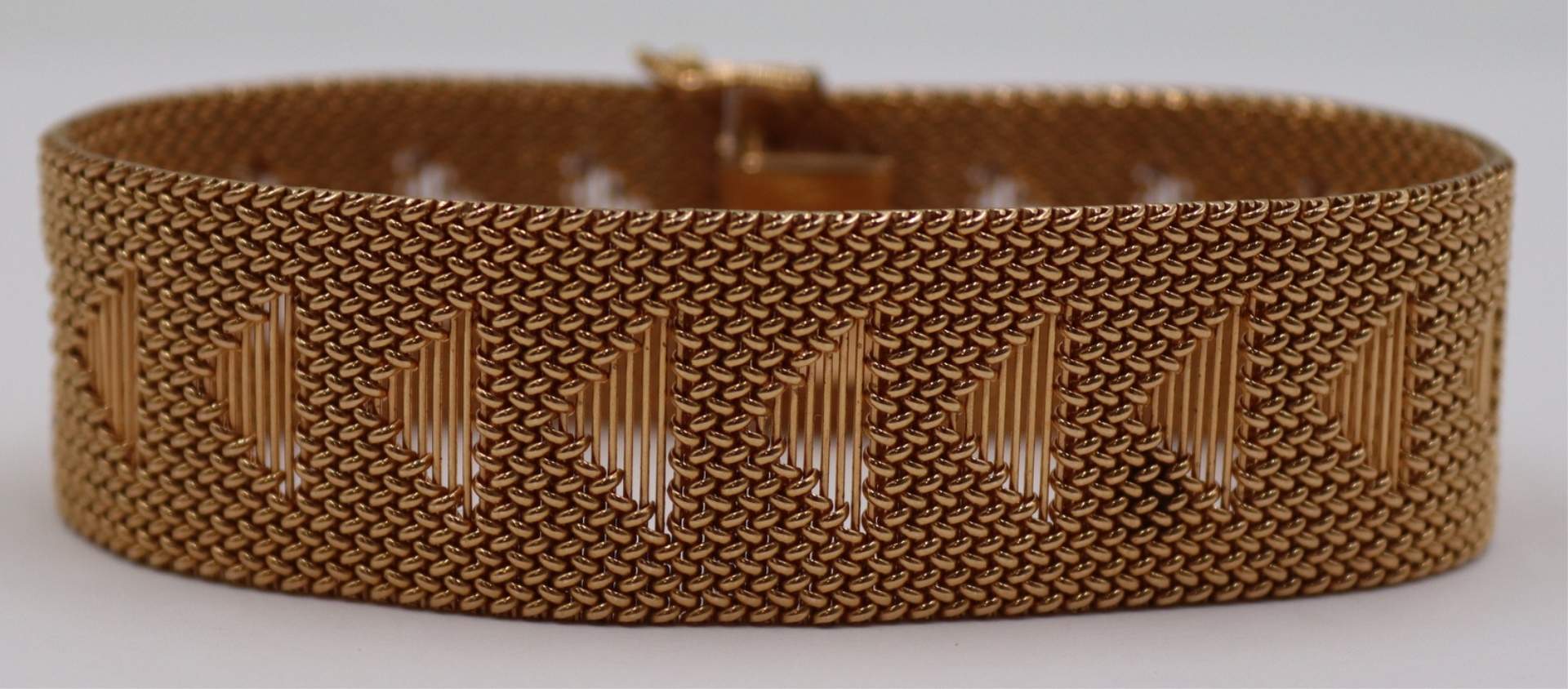 JEWELRY. GEOMETRIC DESIGN 18KT GOLD
