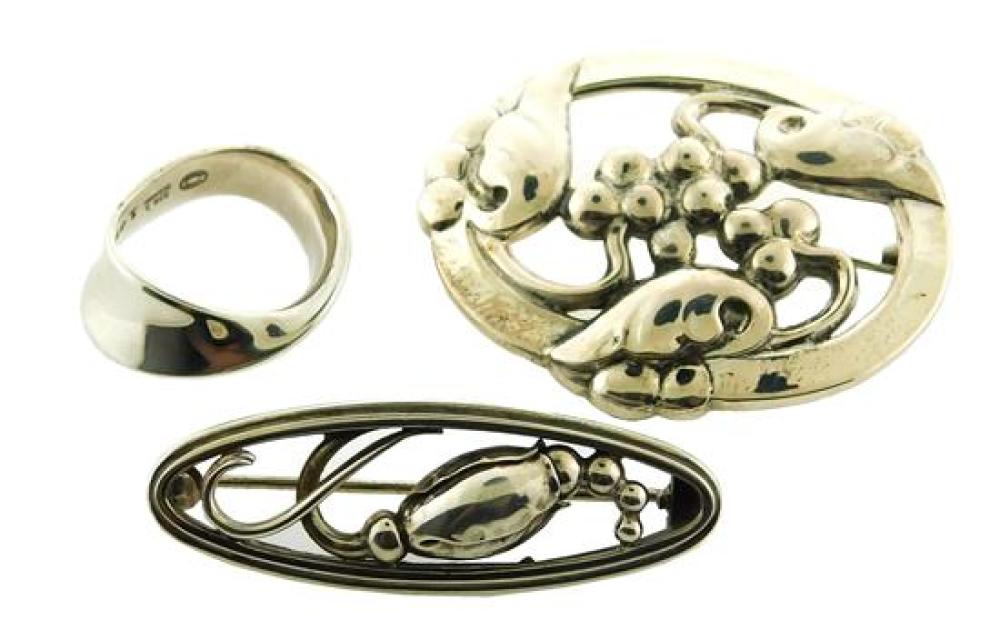 JEWELRY: GEORG JENSEN STERLING