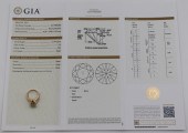 JEWELRY. GIA 2.99CT RBC DIAMON