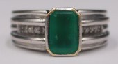 JEWELRY. GIA COLOMBIAN EMERALD