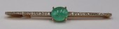 JEWELRY. GIA EMERALD, DIAMOND