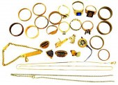 JEWELRY: GOLD, APPROXIMATELY T