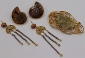 JEWELRY. GOLD ARTIST MADE JEWE
