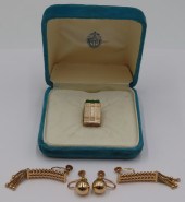 JEWELRY. GOLD JEWELRY GROUPING