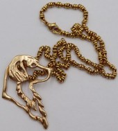 JEWELRY. GOLD NECKLACE & GOLDE