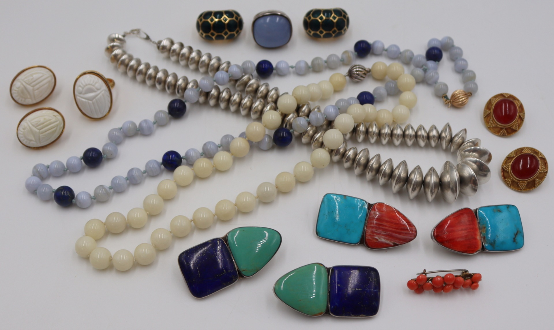 JEWELRY. GOLD, SILVER, AND SIGNED