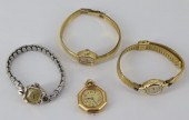 JEWELRY. GROUPING OF (3) LADIE