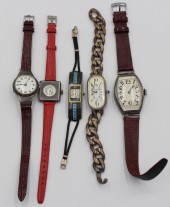 JEWELRY. GROUPING OF (5) VINTA