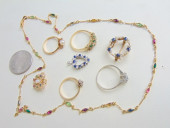JEWELRY GROUPING OF (8) PC 14K