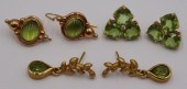 JEWELRY. GROUPING OF GOLD AND