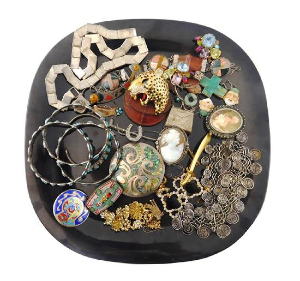 JEWELRY: GUCCI, TAXCO, ETC., 25+