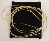 JEWELRY. H. STERN 18KT GOLD NE