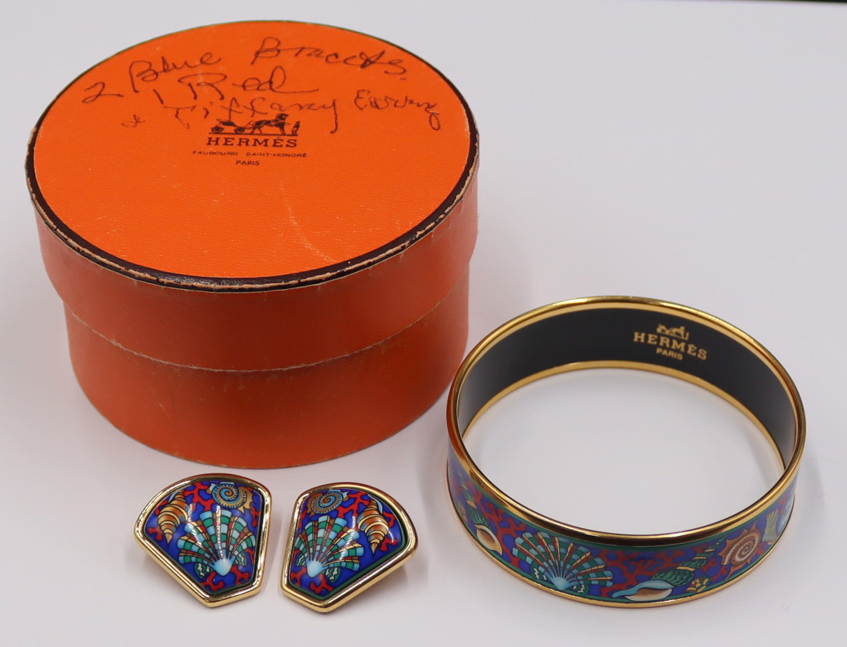 JEWELRY. HERMES NAUTICAL ENAMEL