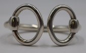 JEWELRY. HERMES SILVER NAUSICA