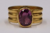 JEWELRY. HIGH KARAT FACETED CO
