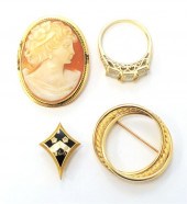 JEWELRY: including 14k yellow