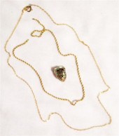 Jewelry including: Psi Omega D