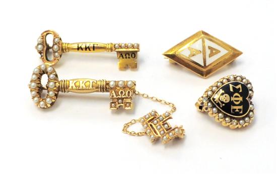 JEWELRY: including two Kappa
