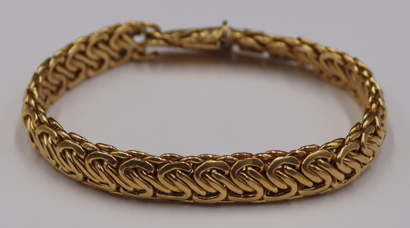 JEWELRY. ITALIAN 18KT GOLD