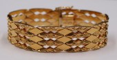 JEWELRY. ITALIAN 18KT GOLD ART