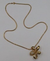 JEWELRY. ITALIAN 18KT GOLD BRO