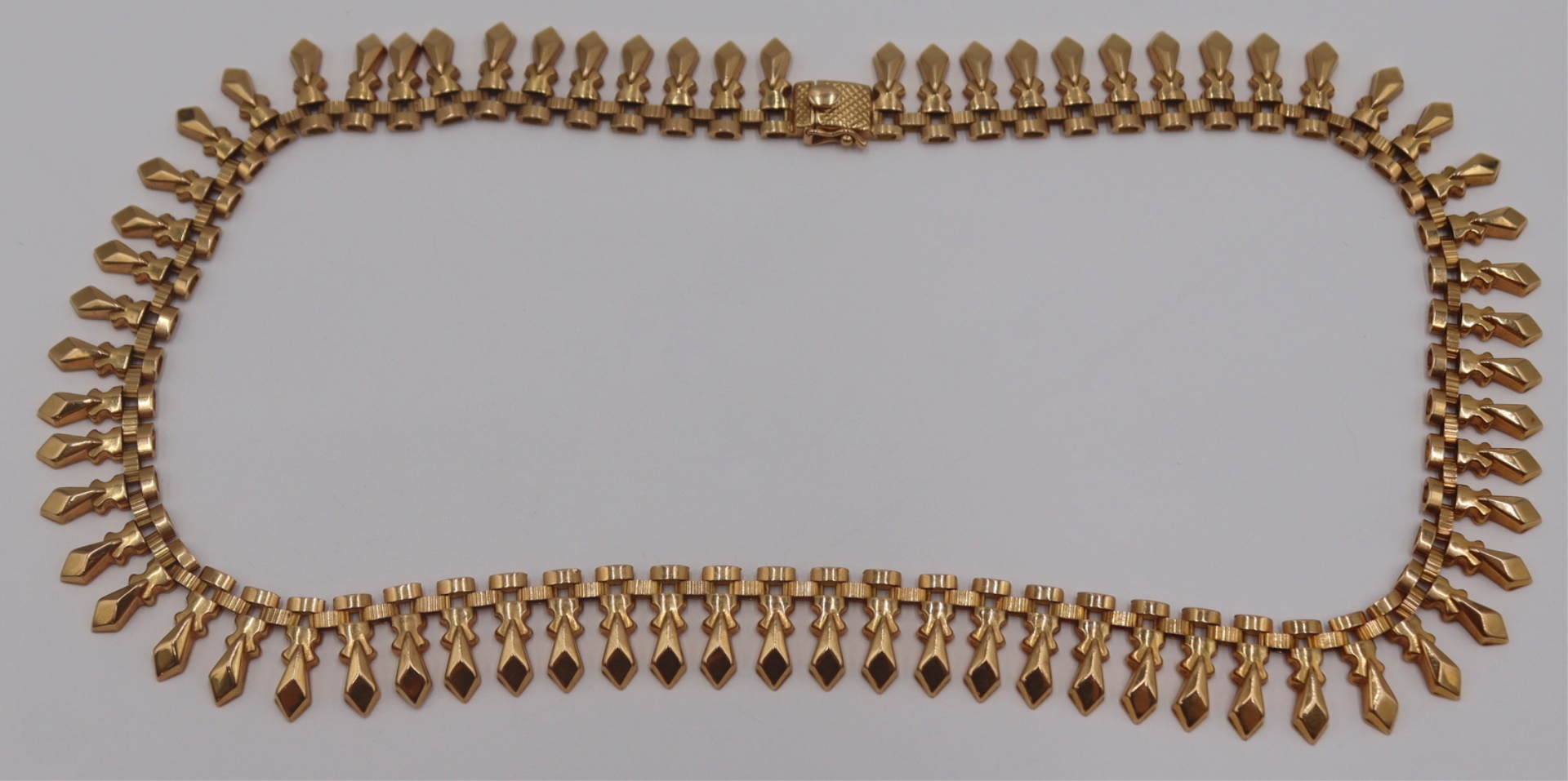 JEWELRY. ITALIAN 18KT GOLD CHOKER