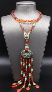 JEWELRY. JADE, CORAL, AMBER, T