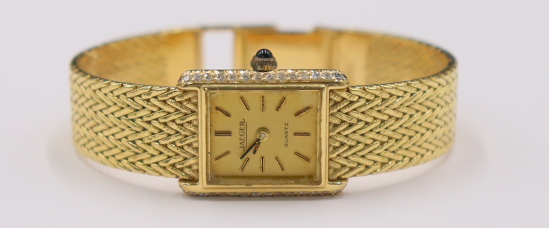 JEWELRY. JAEGER-LECOULTRE 18KT GOLD