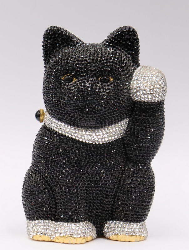 JEWELRY. JUDITH LEIBER LUCKY CAT